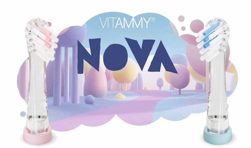 vitammy nova náhradné hlavy kefky